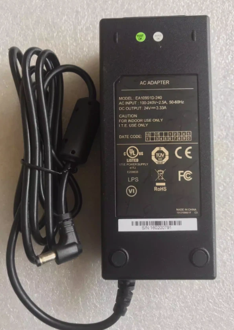 *Brand NEW*EDAC EA10951D-240 24V 3.33A AC Adapter Power Supply *Brand NEW*EDAC EA10951D-240 24V 3.33A AC Adapter Power Supply